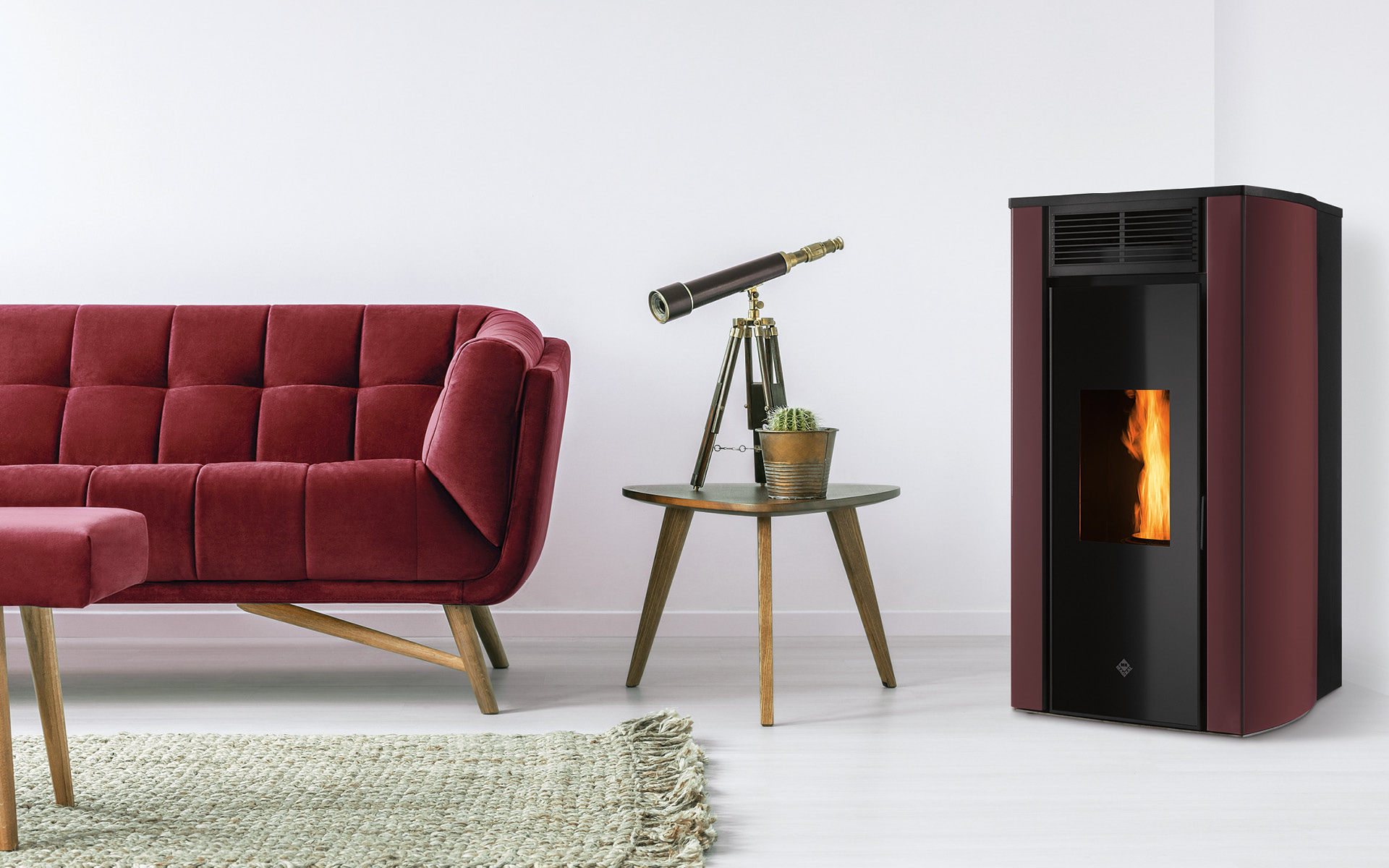 Poêle hydraulique à granulés Magikal GARDA 14