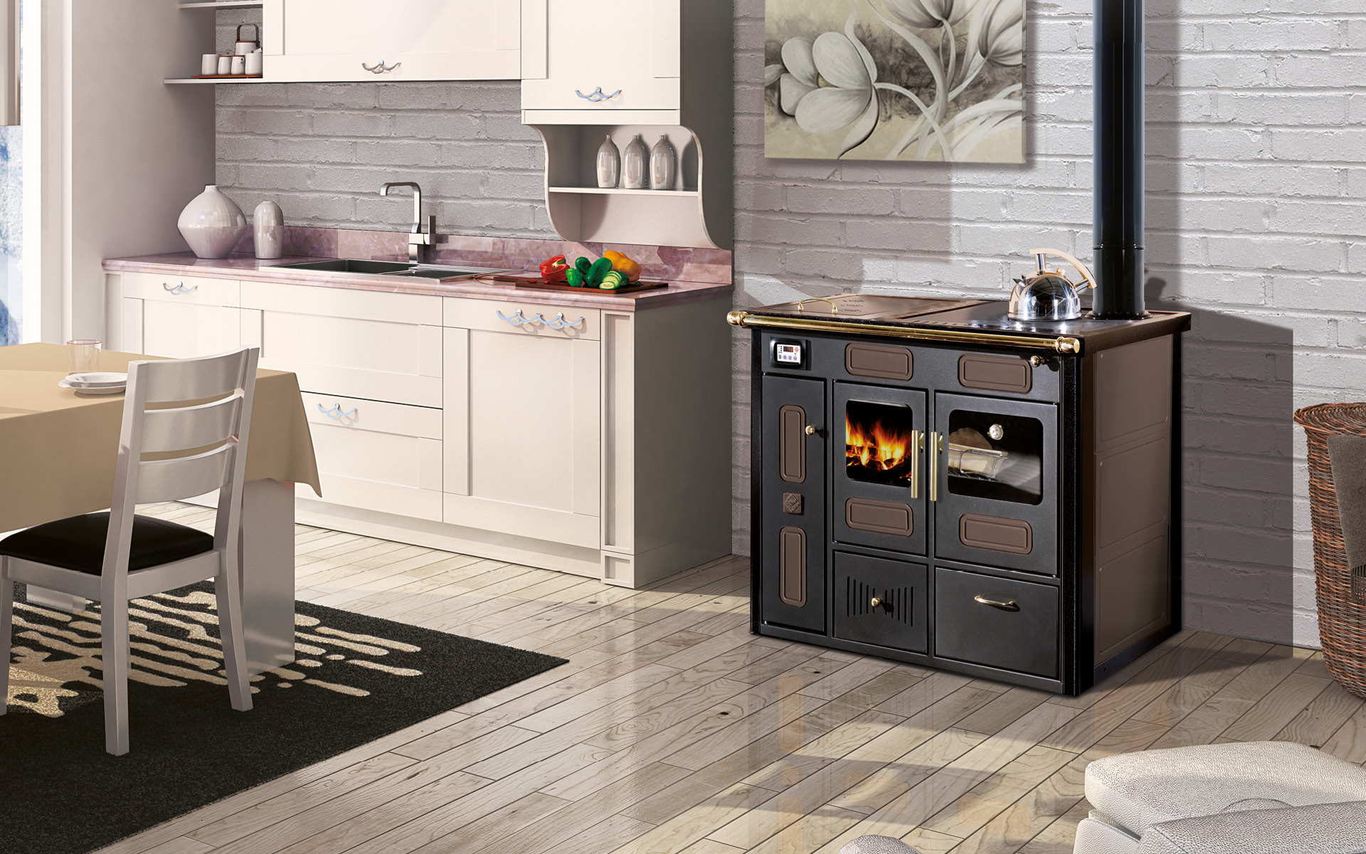 Thermocuisinière à bois Magikal YLENYA