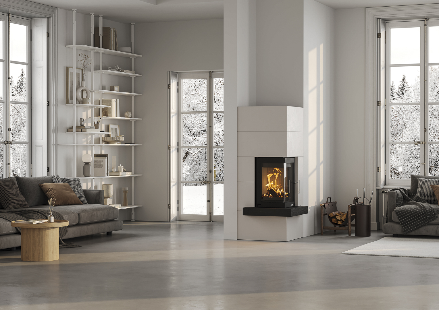 Cheminée à bois Oranier Club