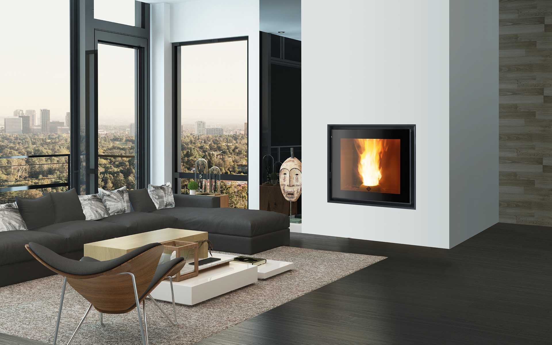 Thermocheminée à pellets Magikal MK 30